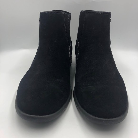 RW by Robert Wayne Men's Black Slip On Chukka Boots 8.5D Faux Suede - Picture 6 of 14